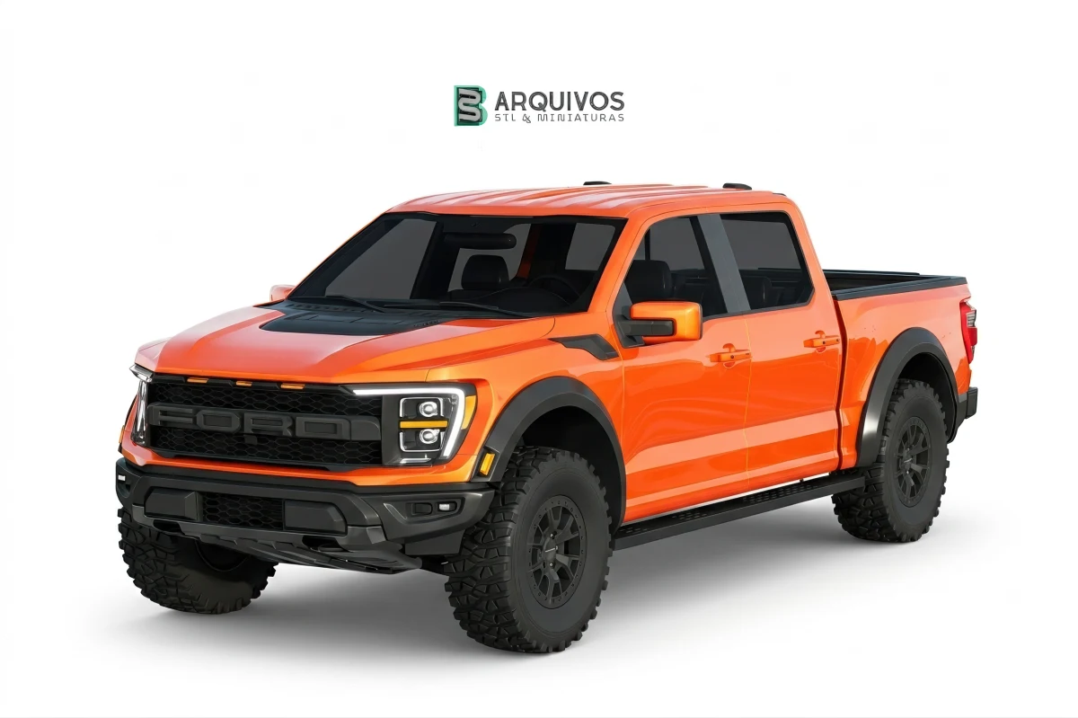 Modelo 3D STL - Ford F-150 Raptor 2021